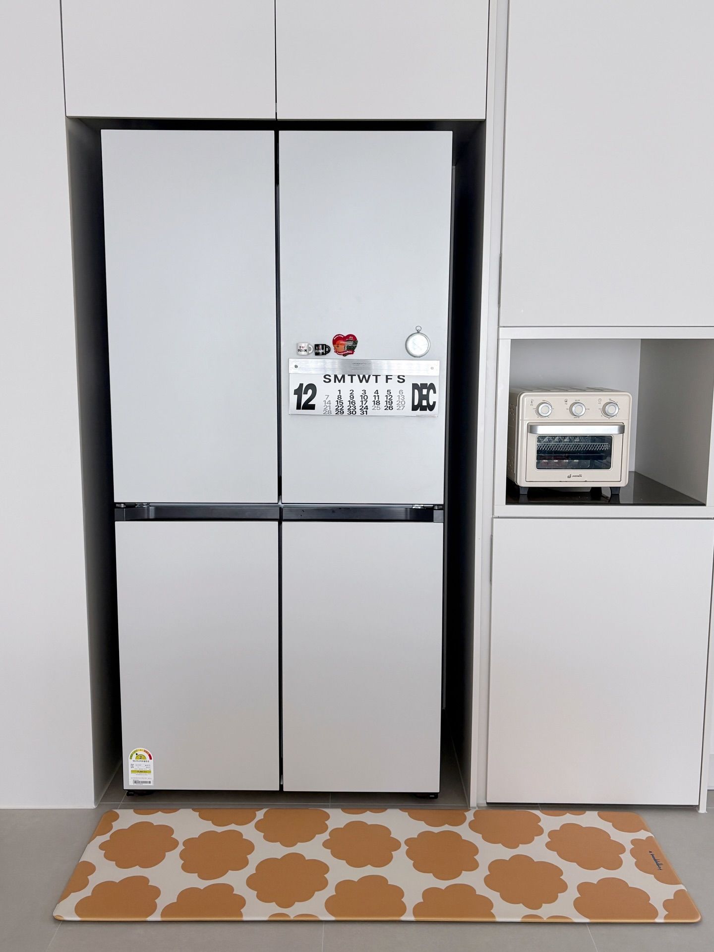 Flower in dreams sunflower Yellow pvc 주방매트 인테리어