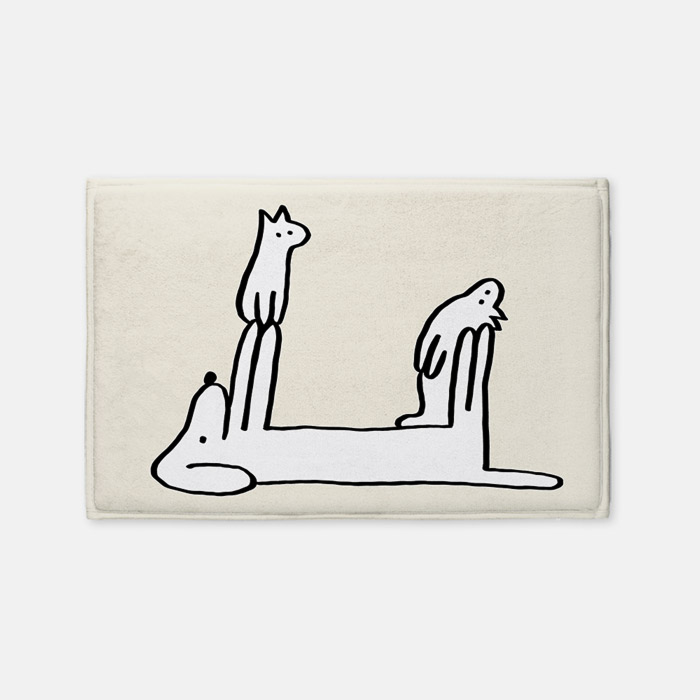 lazyyy weekend 발매트