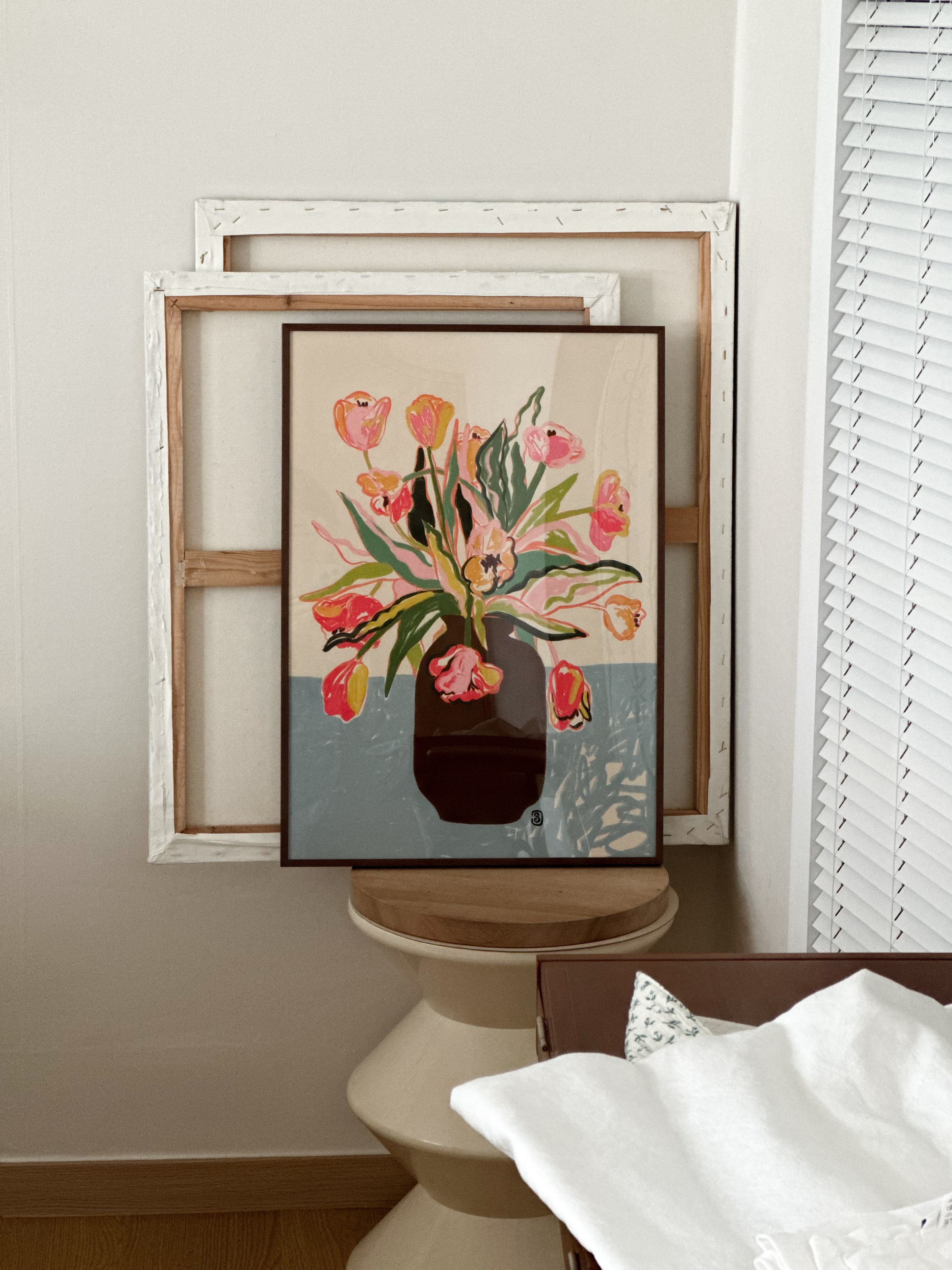 TULIPS 포스터 인테리어