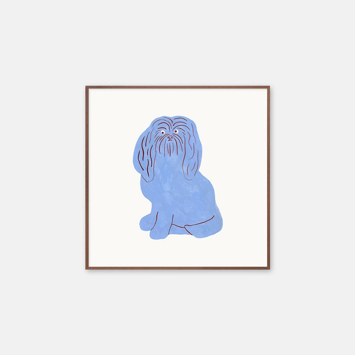 Lavender dog 포스터