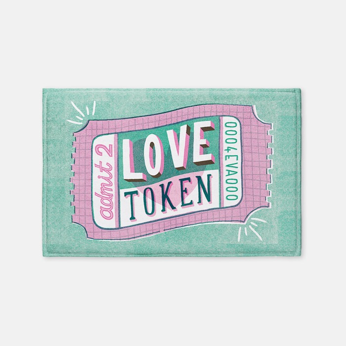 Love Token 발매트