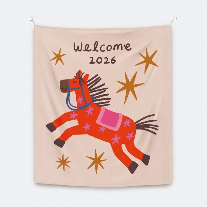 welcome to 2026 패브릭 포스터 대형